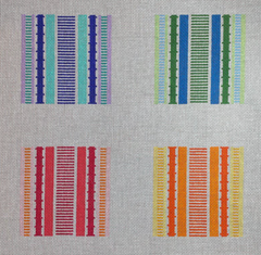 23-260 Stripe Coaster Set