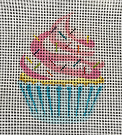 21-142 Pink Swirl Cupcake