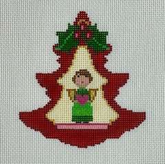 R25 Red Tree - Girl with Heart