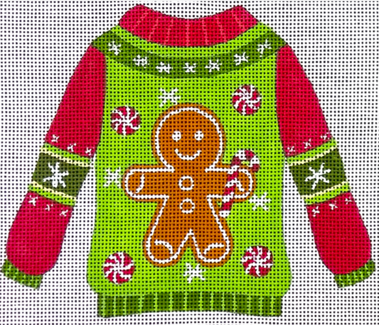 EJ-39C Gingerbread Man Sweater