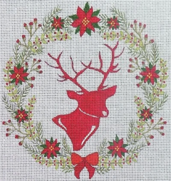 EJ-17D Profile Deer Wreath