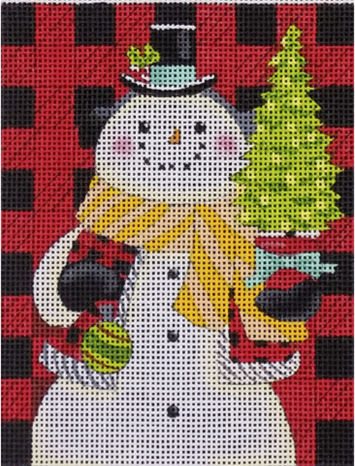 GA-X18 Plaid Snowman