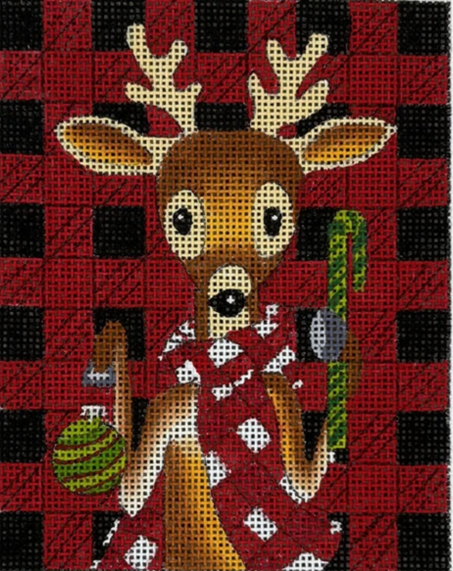 GA-X22 Plaid Reindeer