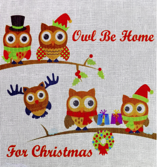 EJ-30 Owl Be Home For Christmas
