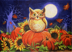 GA-06 Pumpkin Patch Owl