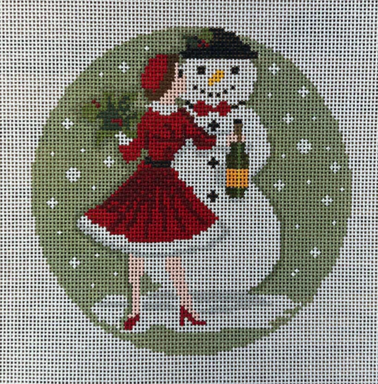 KDS-36 Betty Loves Bubbles - Snowman with Stitch Guide