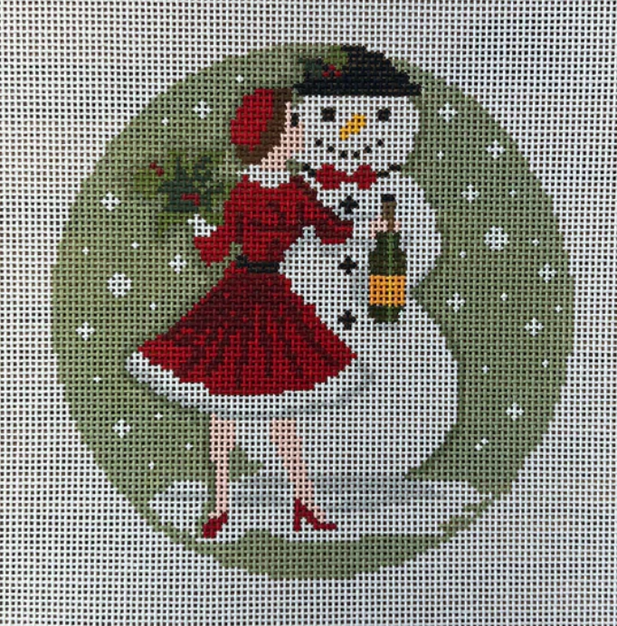 KDS-36 Betty Loves Bubbles - Snowman with Stitch Guide