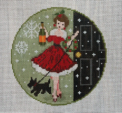 KDS-34 Betty Loves Bubbles - Scottie with Stitch Guide