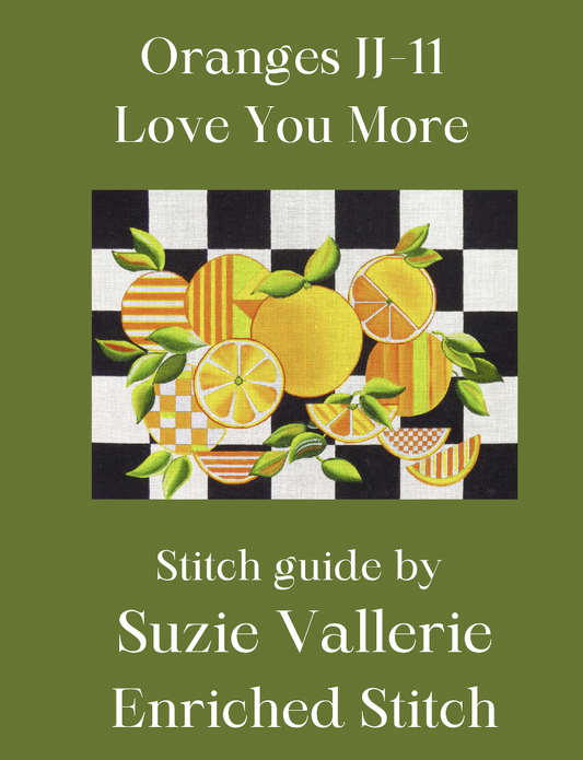 JJ-11 Oranges Stitch Guide
