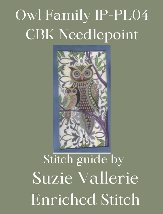 IP-PL04 Owl Family Stitch Guide