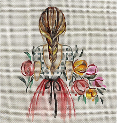 4399 Girl with Bouquet