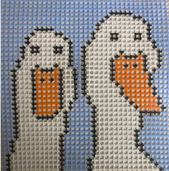 SL-65 Two Quacks Stitchin' Little