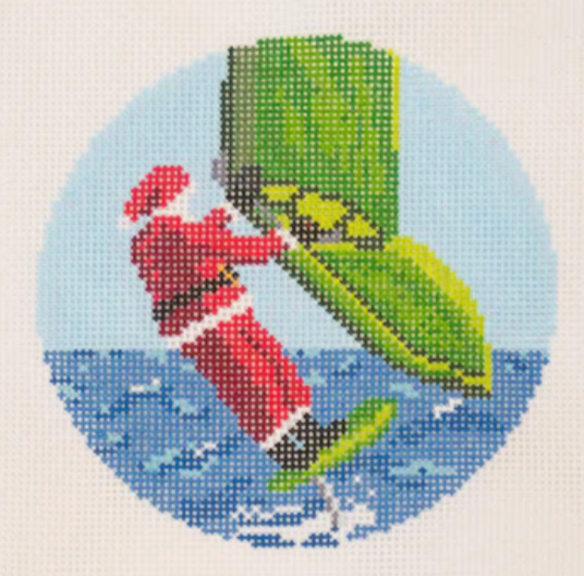 AOK164 Sporty Santa - Foiling