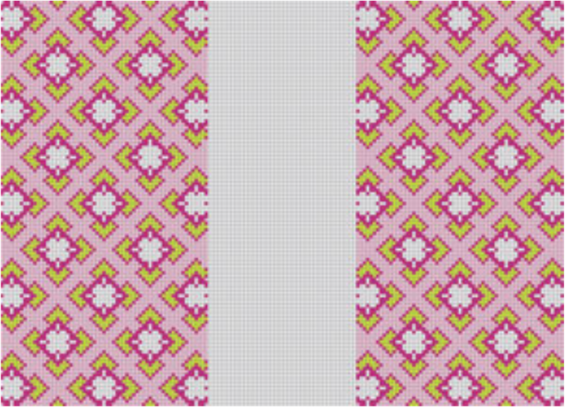 G-149 Pink Geometric Eyeglass Case