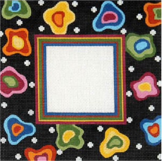 F-210 Dotty Floral Frame