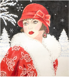 C-562D Art Deco Lady - Winter