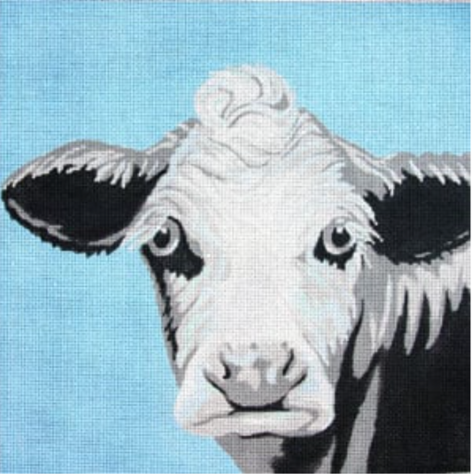 C-450c Cow on Blue
