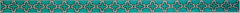 611B Teal Moroccan Tile Belt