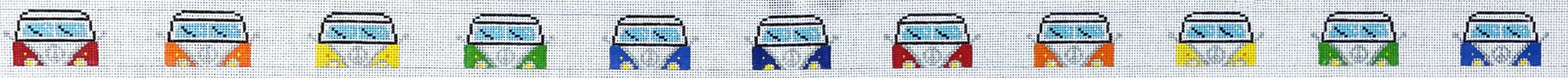 199B Micro Bus Rainbow Belt