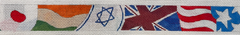 214b Waving International Flags Belt
