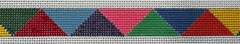 116 Colored Triangles Belt