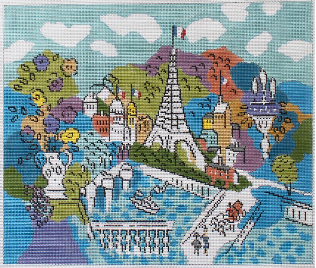 SCD10102-18 Paris Collection - Eiffel Tower