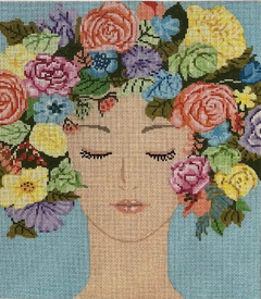 ASIT078 Floral Face