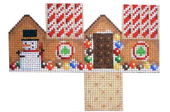 HH402 Marshmallow Snowman Mini Cottage