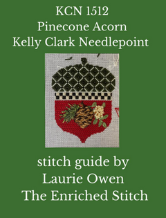 KCN1512 Christmas Pinecone Acorn Stitch Guide