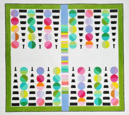 N20-Game Backgammon Board And Dice Cups