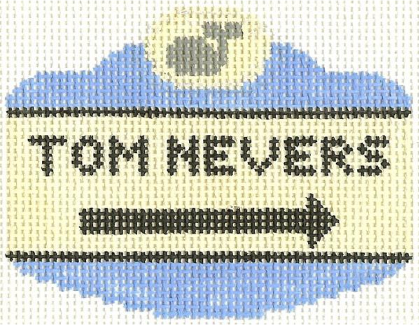 539 Tom Nevers Sign