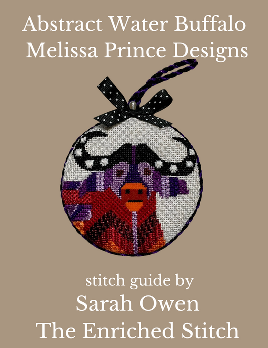 H291 Abstract Water Buffalo Stitch Guide