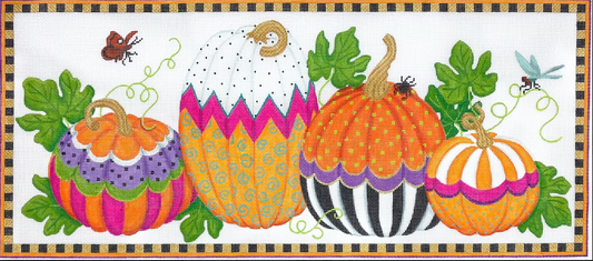 PL-435 Funky Punkins Rectangle 18 mesh