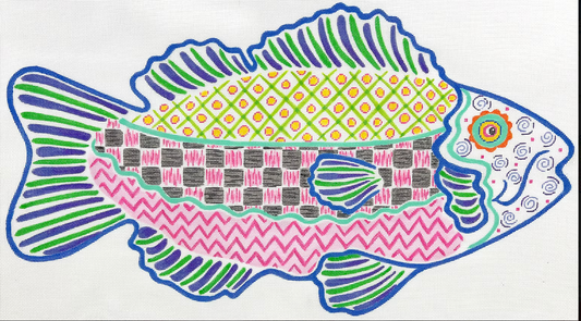 PL-583 Funky Fish #1 Facing Right