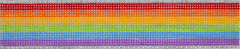 KF-33 Rainbow Stripes Key Fob