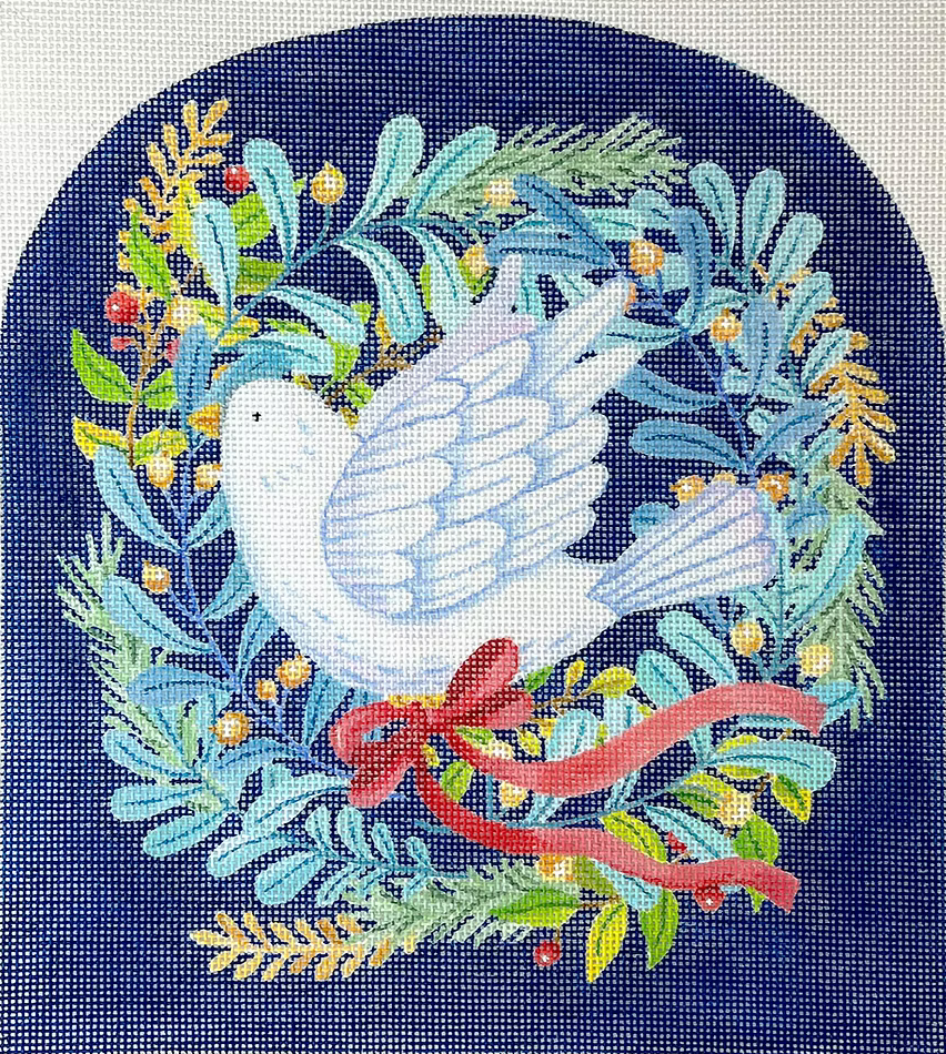 JAM-PL-01 Dove with Greenery