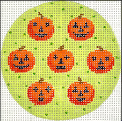 OM-406 Jack O'Lanterns Mini Round