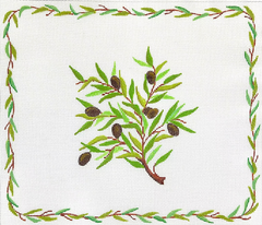 TAL-14 Olive Branch Tallis Bag