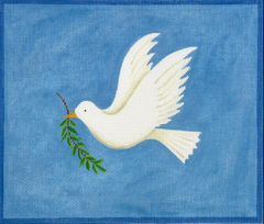 TAL-15 Dove with Olive Branch Tallis Bag