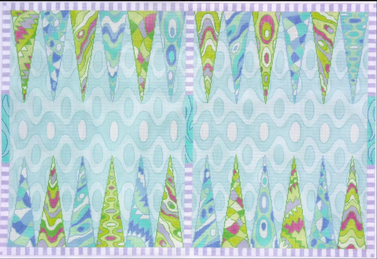BGB-01 Pucci-Inspired Backgammon Board