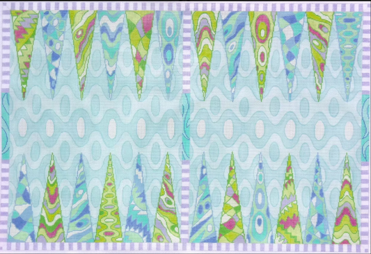 BGB-01 Pucci-Inspired Backgammon Board