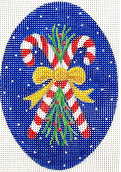 XM-44 Candy Canes with Gold Bow