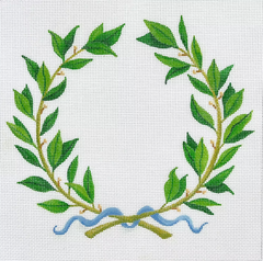PL-575 Ring Bearer Laural Wreath Pillow