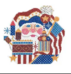 ST-C38X Patriotic Santa