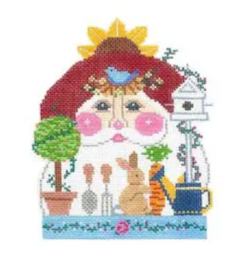 ST-C38Z Gardening Santa