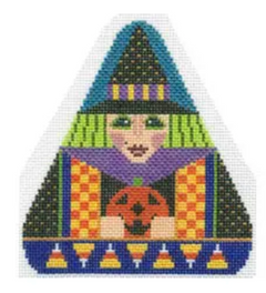 ST-17 Triangle Witch with Pumpkin