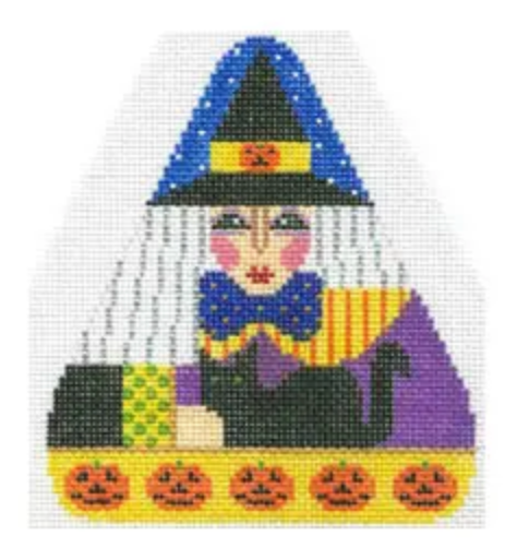 ST-H26 Triangle Witch with Black Cat