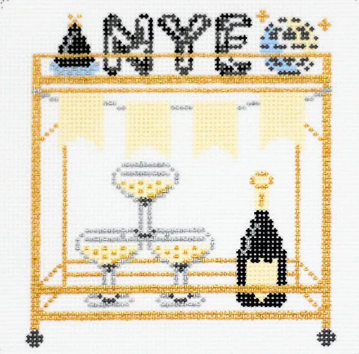 MJD-109 New Years Eve Bar Cart