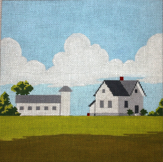 ASIT021 White House and Barn