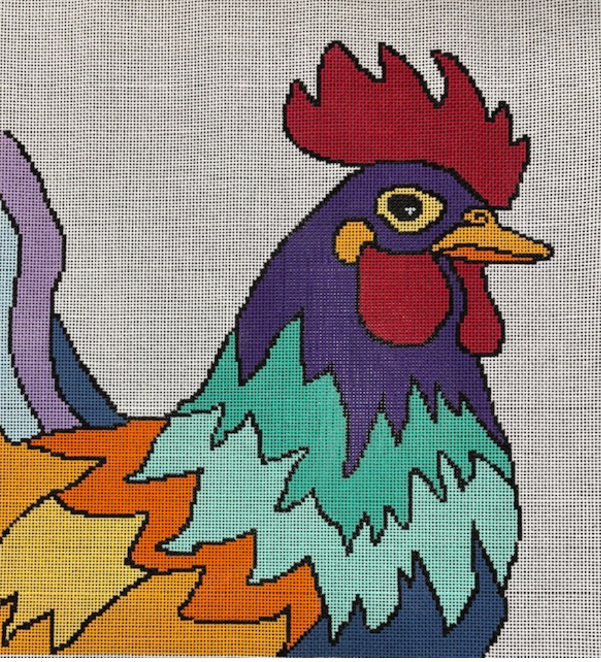 ASIT562 Colorful Rooster
